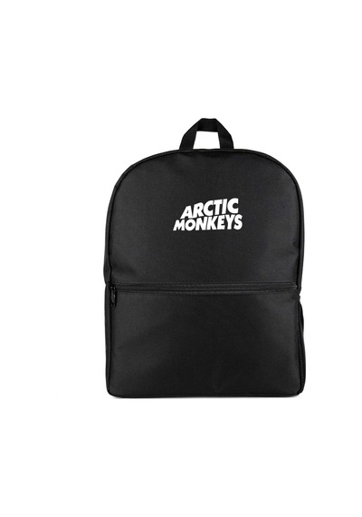Arctic Monkeys White Logo Siyah Sırt Çantası