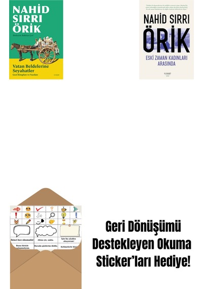Vatan Beldelerine Seyahatler + Eski Zaman Kadınları Arasında + Okuma Sticker'ları