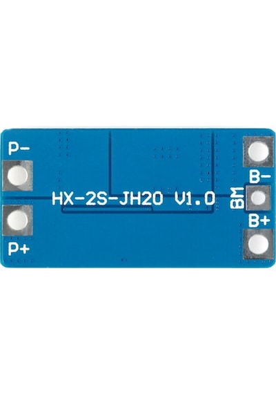 Bakayelektronik-2S 10A Anlık 20A Bms Lityum Li-İon Batarya Koruma Kartı 18650
