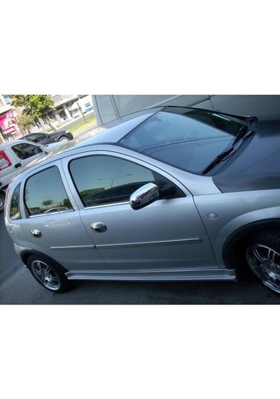 Opel Corsa C Krom Cam Çıtası Tk 2000-2006 4Prç Paslanmaz Çelik N11.5