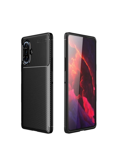 Zore Redmi K40 Gaming Kılıf Nvth Negro Silikon Kapak - Siyah