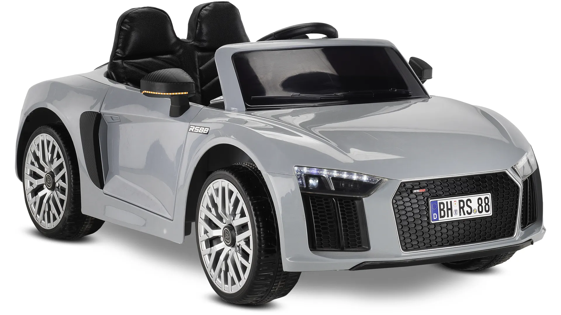 446 Akülü Araba Audi 12v Gri