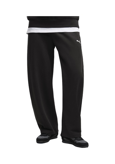 Puma Essentials Relaxed Barrel Kadın Siyah Günlük Stil Eşofman Altı 69583201