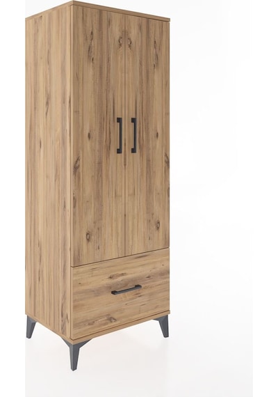 Hyperion Dolap 4 Raflı Tek Çekmeceli 2 Kapaklı 60x44x163 Çam-çam Atlas Çam Hyperion Dolap 4 Raflı Tek Çekmeceli 2 Kapaklı 60x44x163 Çam-çam Atlas Çam