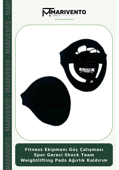 Fitness Ekipmanı Güç Çalışması Spor Gereci Shock Team Weightlifting Pads Ağırlık Kaldırım