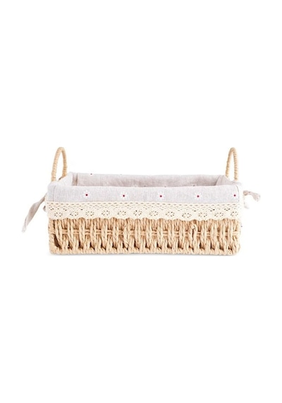Karaca Daisy Ekmek Sepeti Vizon 25 Cm
