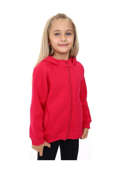 Toontoy Kız Çocuk Hırka Koyu Fuşya