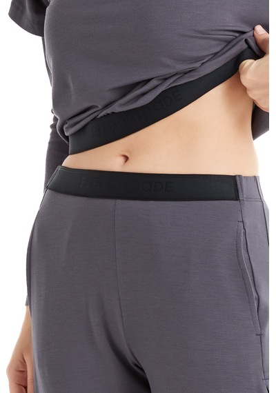 Blackspade Kadın Pijama Üstü 51641 - Antrasit