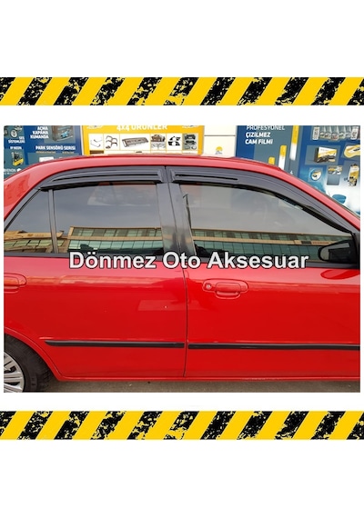 Mazda 323 Mügen Cam Rüzgarlığı Bj Kasa Sedan 1999-2003 Arası 4 Lü N11.12985