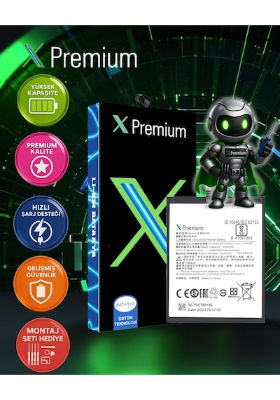 Xpremium Xiaomi Mi 9t Uyumlu Batarya Pil Süper Yüksek Kalite 4000 Mah Bp41