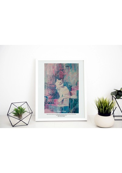 Paw-pow No:21 Art Print