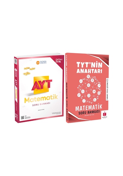 2026 Anahtar Kitap Tyt Matematik Soru Bankası Ve 345 Ayt Matematik Soru Bankası