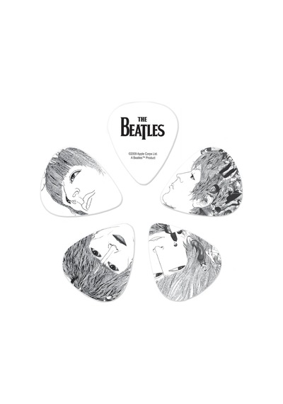 Planet Waves 1cwh2-10b1 Beatles Revolver İnce Thin Gitar Penası 10'lu Paket - Koleksiyonluk Lisanslı Sanatçı Görseli, Klasik Selüloit Tonu Ve Esnek Çalım