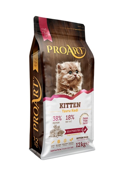 Proart Kitten Tavuklu Yavru Kedi Maması 12 KG