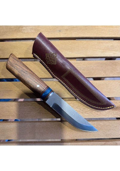 Efe Arms Puukko Av Kamp Bıçağı - Yerli Üretim 3 Kahverengi