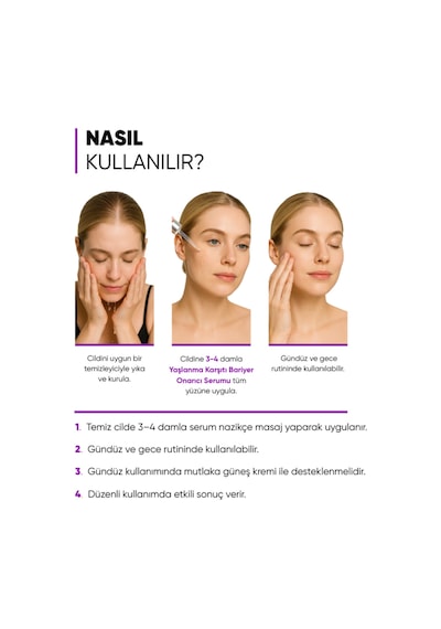 Mia Klinika Kırşıklık Karşıtı Bariyer Onarıcı Yaşlanma Karşıtı Serum 30 ML