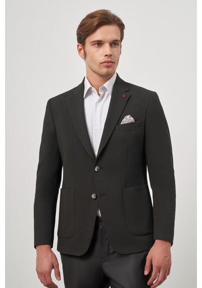 İmza Siyah Kendinden Desenli Gofreli Mono Yaka Kelebek Astar Çift Yırtmaç 2 Düğme 6 Drop Slim Fit Classic Ceket 1002245158 Siyah İmza Siyah Kendinden Desenli Gofreli Mono Yaka Kelebek Astar Çift Yırtmaç 2 Düğme 6 Drop Slim Fit Classic Ceket 1002245158 Siyah