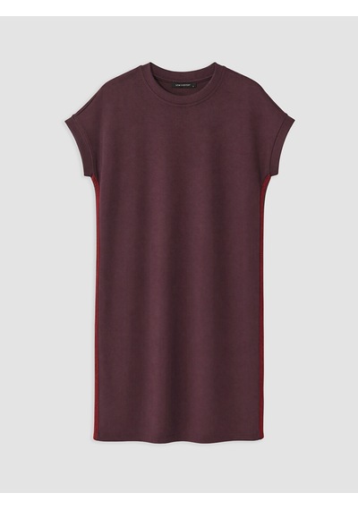Lcw Everyday Mürdüm Soft Touch Oversize Elbise