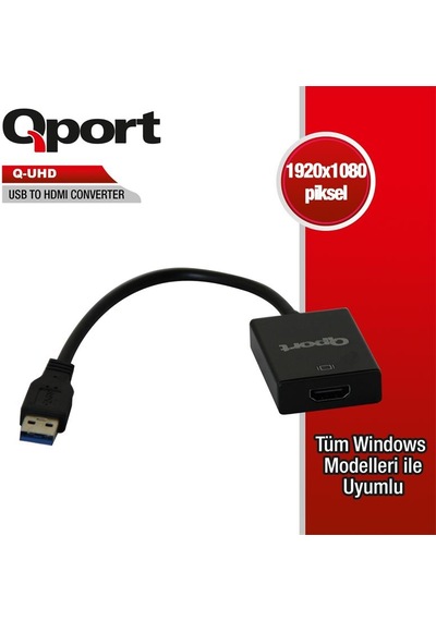 Q-uhd Usb 3.0 To Hdmı Dönüştürücü