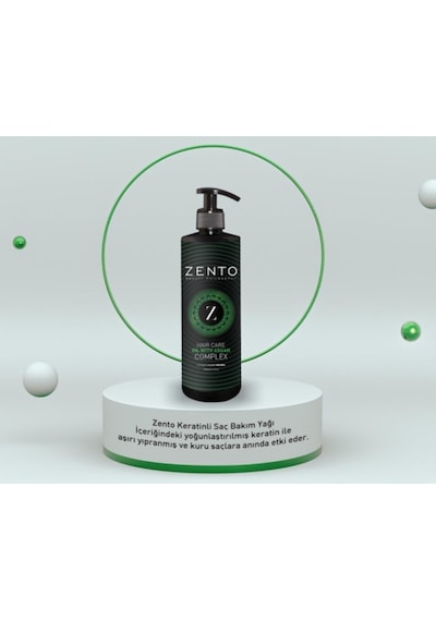 Zento Hair Care Oil Wıth Argan Complex Keratinli Argan Yağı 150 ML