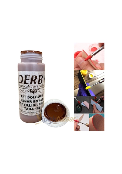 Derby Dolgulu Mat Deri Kenar Boyası 100 Ml