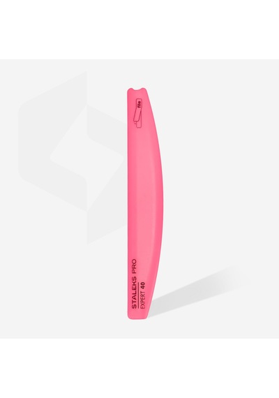 Staleks Giydirmeli Zımpara Tabanı Plastik Yarımay Pembe