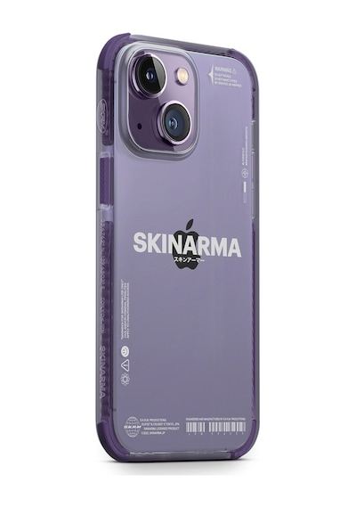 Apple Uyumlu iPhone 14 Kılıf Skinarma Şeffaf Airbag Tasarımlı Iro Kapak