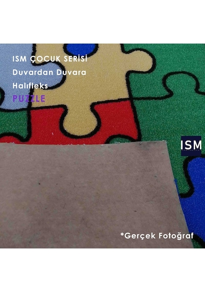 Ism - Halıfleks - Çocuk Odası - Kreş - Anaokulu - 4.5Mm Çok Renkli