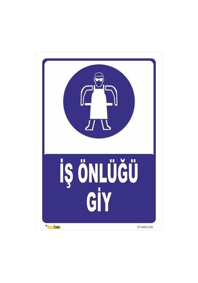 Iş Önlüğü Giy Levhası Levha 25x35 Cm Dekota 3 Mm