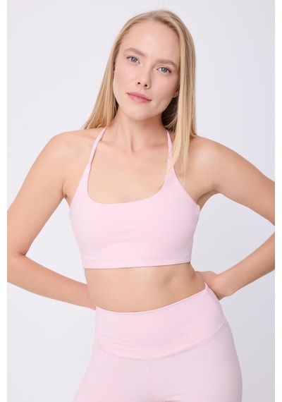Strapflex Sırt Destekli Atletik Spor & Aktif Yaşam Sütyeni-2816 Pembe