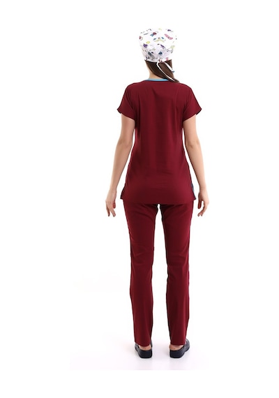 Bflex Yarasa Kol Forma Takım - 4809 Bordo-6103
