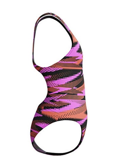 Speedo Hyperboom Alv Mdlt Jf Purple Kız Çocuk Mayosu 8-00372818290 Mor Mor