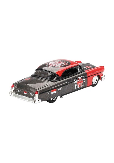1:64 X Mizu Lincoln Capri Hot Rod 1954 Shadow Puppet Diecast Model Araba Çok Renkli