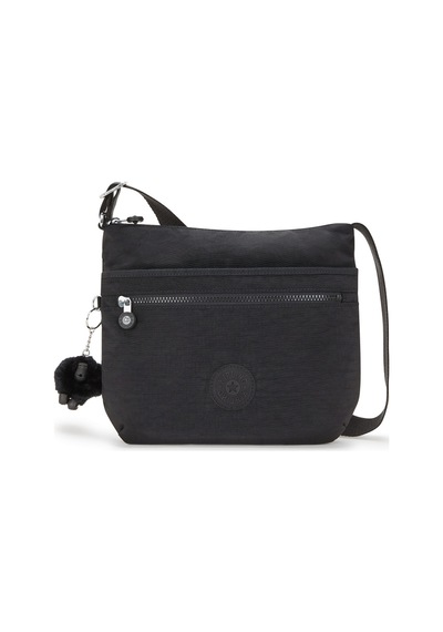 Kipling Kıplıng Arto Orta Boy Omuz Çantası Siyah Black Noır Siyah
