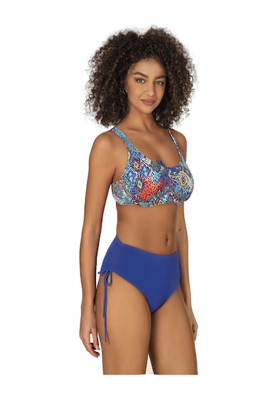 Endeep Kadın Büyük Beden Balenli Destekli Bağlama Detaylı Mavi Desenli Bikini Takımı-mavi Mavi Endeep Kadın Büyük Beden Balenli Destekli Bağlama Detaylı Mavi Desenli Bikini Takımı-mavi Mavi