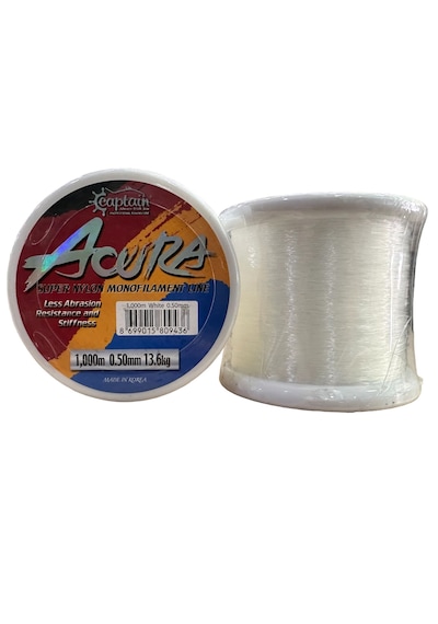 Captain Acura 0.50mm 1000 Metre Monofilament Bobin Misina