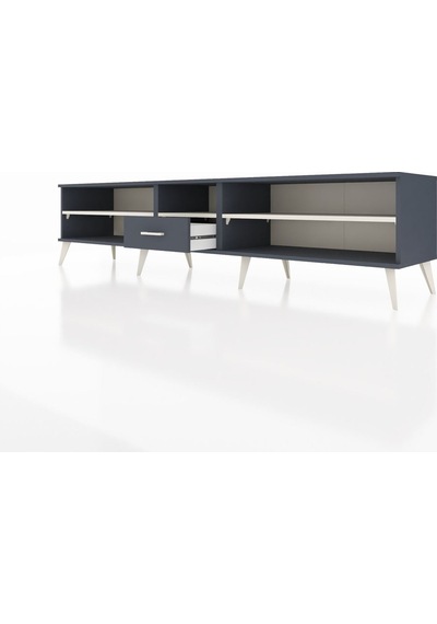 Hyperion Tv Ünitesi 3 Raflı Tek Çekmeceli 220x44x51 Antrasit-aytaşı/antrasit Aytası/antrasıt - Antrasıt Hyperion Tv Ünitesi 3 Raflı Tek Çekmeceli 220x44x51 Antrasit-aytaşı/antrasit Aytası/antrasıt - Antrasıt