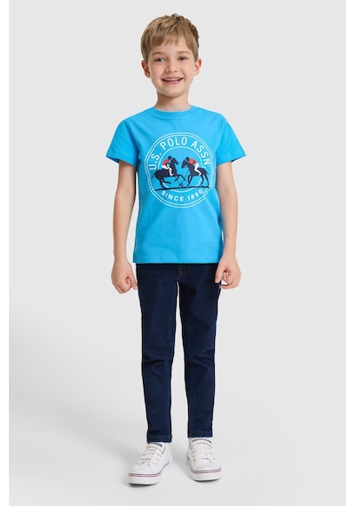 U.s. Polo Assn. Erkek Çocuk Kobalt Tişört 50327036-vr077