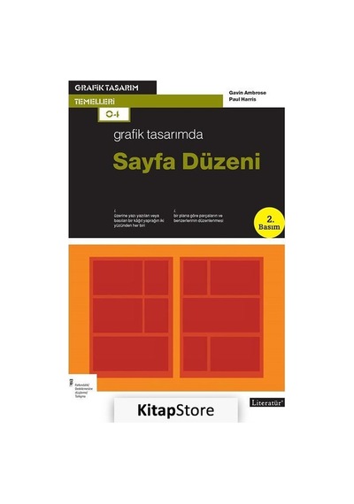 Grafik Tasarımda Sayfa Düzeni - Paul Harris -  Gavin Ambrose - Literatür Yayıncılık