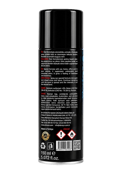 Ebrayn Cool Auto Perfume 150 Ml