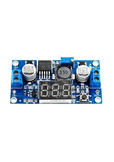 Lm2577 Gerilim Gösteren Ledli Gerilim Yükseltici Modülü Xl6009-E1