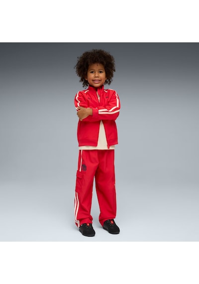 Puma X Paw Patrol T7 Çocuk Geniş Kesim Eşofman Altı 634942 11 Kırmızı