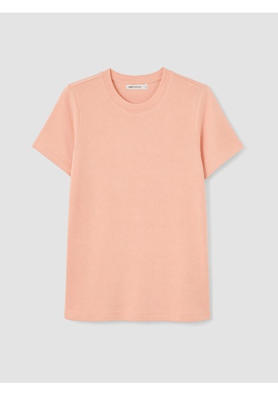 Lcw Everyday Pembe Bisiklet Yaka %100 Pamuklu Kadın Tişört
