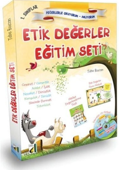 Damla Yayınları Etik Değerler Eğitim Seti 1.Sınıflar Için Tuba B