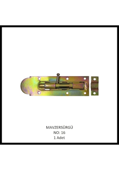 Mavzer Sürgü No: 16 Sarı