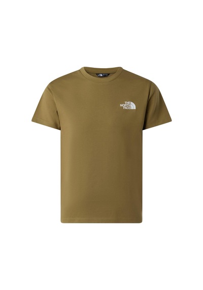 The North Face Teen Sımple Dome Regular Ss Tee Genç Tişört Nf0a87t42el1 Sarı