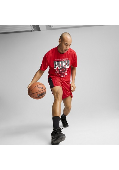 Puma Rival Rage Tee 4 Erkek Tişört KIrmızı