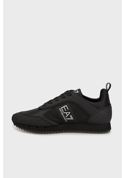 Ea7 Unisex Ayakkabı 7x000337 Af18613 Mz186 Siyah-gümüş Siyah-gümüş