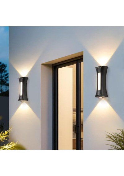 Tr Led Duvar Lambası, Dış Mekan Ip65 Su Geçirmez, Alüminyum Duvar Aydınlatması, Modern, Yaratıcı Tasarım, Yuka