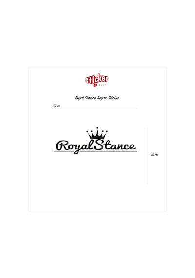 Royal Stance Sticker (148782201)